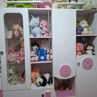 سرویس چوب کامل کودک|تخت و سرویس خواب|گرمسار, |دیوار