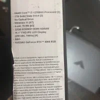 لبتاب گیمینگ victus hp 16-r0073 باسخت افزاری بالا