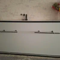 تخت کم جا و تاشو  دو عدد ام دی اف