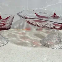 ست کرستالی زیبا پذیرایی