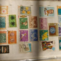 دو آلبوم عتیقه تمبر (تمبر ایرانی و خارجی)|کلکسیون سکه، تمبر، اسکناس|کرج, گوهردشت|دیوار