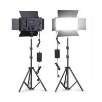 پنل U800 RGB (60وات) با 2 عدد باتری و پایه نور|دوربین عکاسی و فیلم‌برداری|تهران, فدک|دیوار