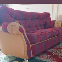 مبل راحتی سه نفره سفارشی ساخت در حد بسیار نو|مبلمان خانگی و میز عسلی|تبریز, |دیوار