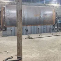 کوره دوار ویژه کربن پوست پسته، فندق، بادام گردو