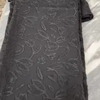 چادر مشکی طرح دار