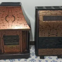 دوعدد بخاری یکی شومینه