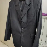 دو تا کت و شلوار سایز 46 سورمه ای، 48 طوسی در حدنو|لباس|چالوس, |دیوار