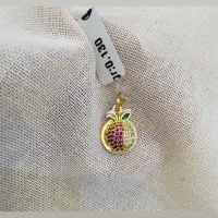 پلاک طلای انار