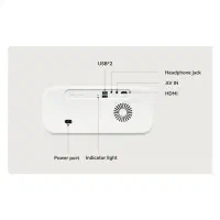 ویدیو پروژکتور لیزری Wanbo X5|تلویزیون و پروژکتور|اصفهان, سپاهان‌شهر|دیوار