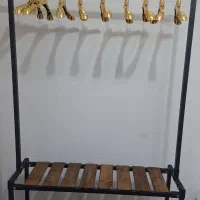 رگال چوب وفلز وچوب لباسی