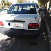 پراید 81سفید|خودرو سواری و وانت|آباده, |دیوار