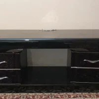 میز تلویزیون شیشه ای