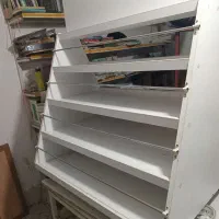 استند کتاب  دو طرفه|کتابخانه، شلف، قفسه‌های دیواری|شهریار, شهریار|دیوار