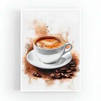 تابلو طرح کافه