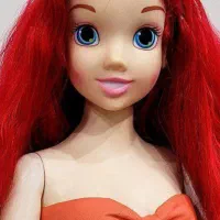 عروسک آمریکایی پری دریایی بزرگ پرنسس دیزنی سالم