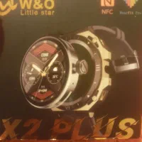 اساعت هوشمند x2plus گرد اسپرت همراه با فربم اضافه