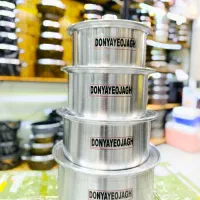 سرویس قابلمه 10 پارچه روحی ساده|ظروف پخت‌وپز|قم, علی آباد سعدگان|دیوار