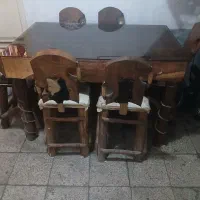 میز ناهار خوری۶ نفره در حد نووجاکفشی