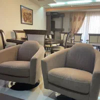 نیم ست راحتی مدرن با صندلی گردان استیل|مبلمان خانگی و میز عسلی|اصفهان, مرداویج|دیوار