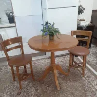 میز و صندلی چوبی