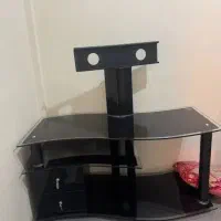 میز تلویزیون شیشه ای