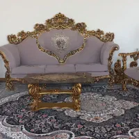 مبل سلطنتی ۹نفره چوب راش