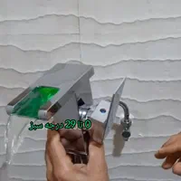 شیر روشویی LED دار مدل آبشاری|مصالح و تجهیزات ساختمان|اصفهان, عطار نیشابوری|دیوار