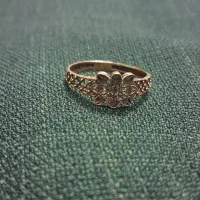 انگشتر طلا ۸۹۰ سوت   ۳ النگو ۶.۳۳ گرم قیمت تابلو