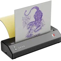 پرینتر حرارتی بلوتوث پرتابل استنسیل تتو مدل P8008|پرینتر، اسکنر، کپی، فکس|تهران, ستارخان|دیوار