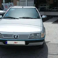 پژو 405 نقره ای