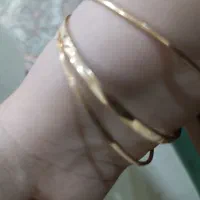 النگو سایز سه نزدیک به چهار گرمه وسطی فقط