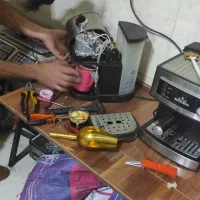 سرویسو  تعمیر دستگاه قهوه ساز برقی خانگی گلبهار