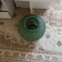 دو عدد گلدان سفالی وشیشه ای|صنایع دستی و سایر لوازم تزئینی|مشهد, موسوی قوچانی|دیوار