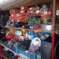 خلازیرک لوازم  قطعات استوک و نو پکیج و دینام و...