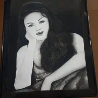 تابلو سیاه قلم فروشی