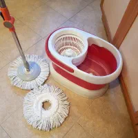 سطل تی زمین شوی خشک کن چرخشی مهسان ایرسا|لوازم نظافت|تهران, امیرآباد|دیوار