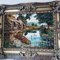 تابلو فرش زیبا|تابلو فرش|بومهن, |دیوار