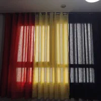 پرده آماده پانچی ۳ عدد|پرده، رانر، رومیزی|تهران, منیریه|دیوار