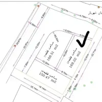 زمین تجاری مسکونی، ابتدای شهریار ،دارای پروانه