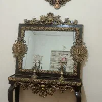 آینه کنسول وشمعدان سلطنتی