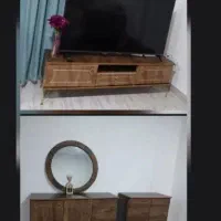 آینه کنسول میز تیوی جاکفشی