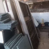 تخت تک نفره فلزی|تخت و سرویس خواب|یزد, |دیوار