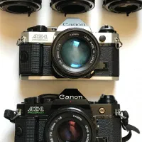 دوربین عکاسی آنالوگ کانن Canon AE-1 PROGRAM 50/1.8|دوربین عکاسی و فیلم‌برداری|تهران, سهروردی|دیوار