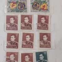 تمبر پهلوی وقاجاری|کلکسیون سکه، تمبر، اسکناس|ایذه, |دیوار