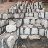 اجرا انواع سنگ فرش سنگ مالون لاشه درهم لاشه ساده