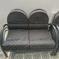 مبل فلزی 6 نفره|مبلمان خانگی و میز عسلی|شیراز, شهرک گلدشت حافظ‎|دیوار