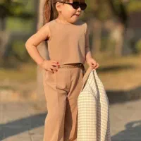 ست کتشلوار ۳ تکه دخترانه|کفش و لباس بچه|جلگه ماژان, |دیوار