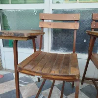 صندلی چوبی (نیمکت تکی)|صندلی و نیمکت|خمینیشهر, |دیوار