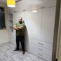 تخت کمجا کمددیواری مدلMDFپاکچوب تخت تاشودیواری|تخت و سرویس خواب|تهران, جنت‌آباد جنوبی|دیوار