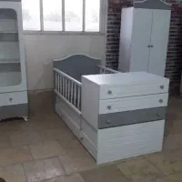 سرویس چوب نوزاد|اسباب و اثاث بچه|بروجرد, |دیوار